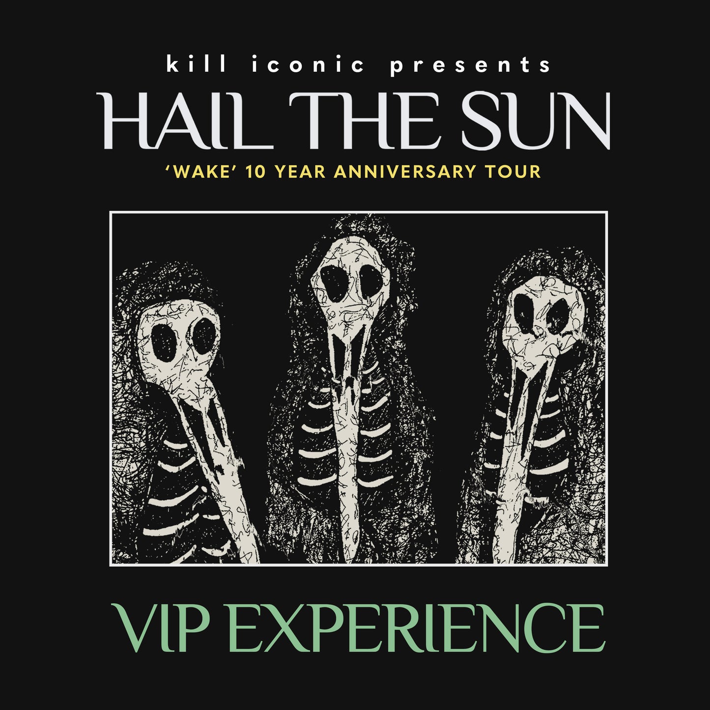 Hail The Sun VIP Packages / Wake 10 Year Tour -9/27 Brooklyn, NY